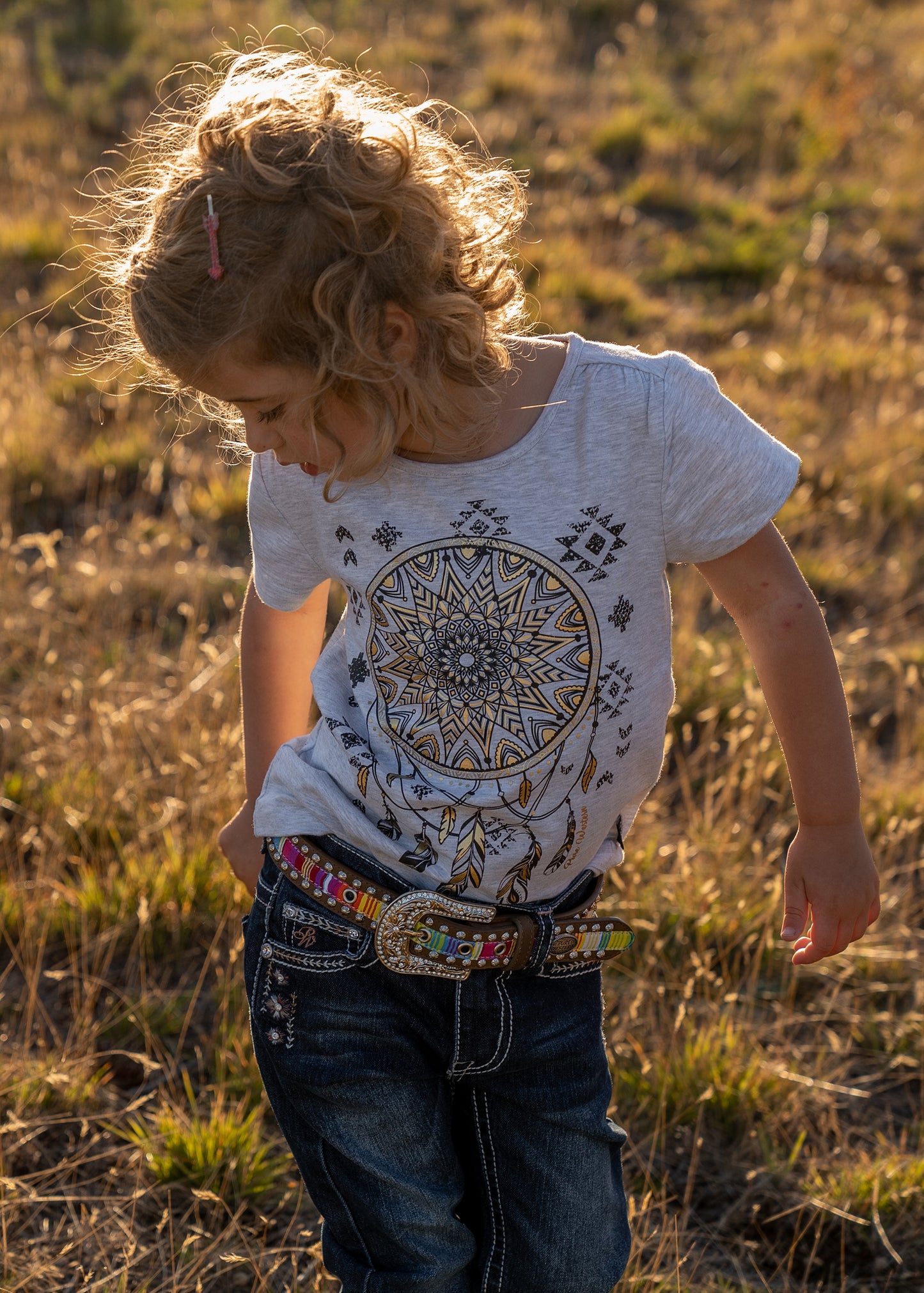 Pure Western Girls Rozlyn Tee