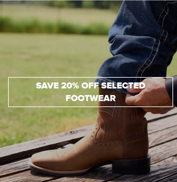 Ariat footwear special
