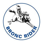 Large Stickers - Bronc Rider