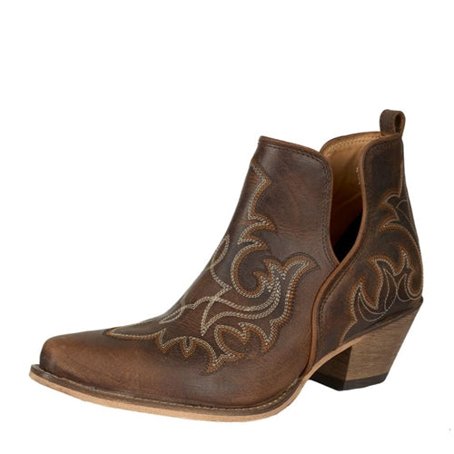 Pure Western Ladies Bodie Boot - Waxy Brown