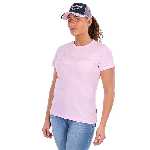 Women's Lucy Tee Shirt - Pastel Pink