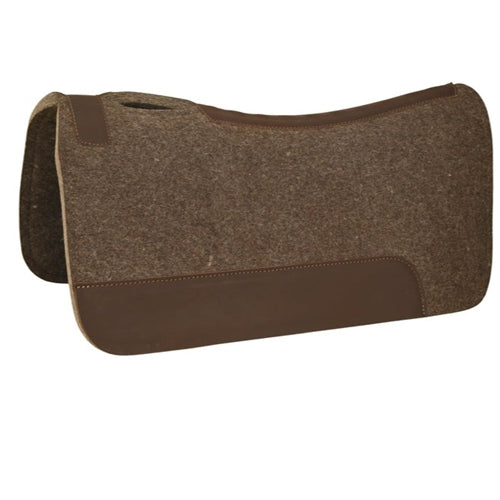 "DRAFTER FLEX" Contoured Woollen Saddle Pad - Smooth Like Cactus