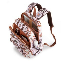 Wrangler Aztec Print Backpack -Light Brown