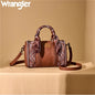 Wrangler Paisley Barrel Bag - Tan