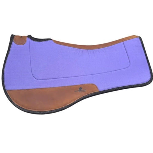 Contoured Pad - Lavender - Toprail Equine.