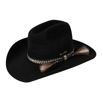 Thomas Cook Dusty Pure Felt Hat - Black