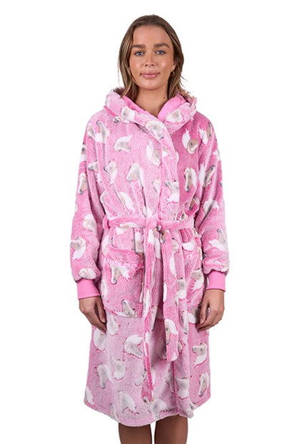 Thomas Cook Live to Ride Dressing Gown - Pink