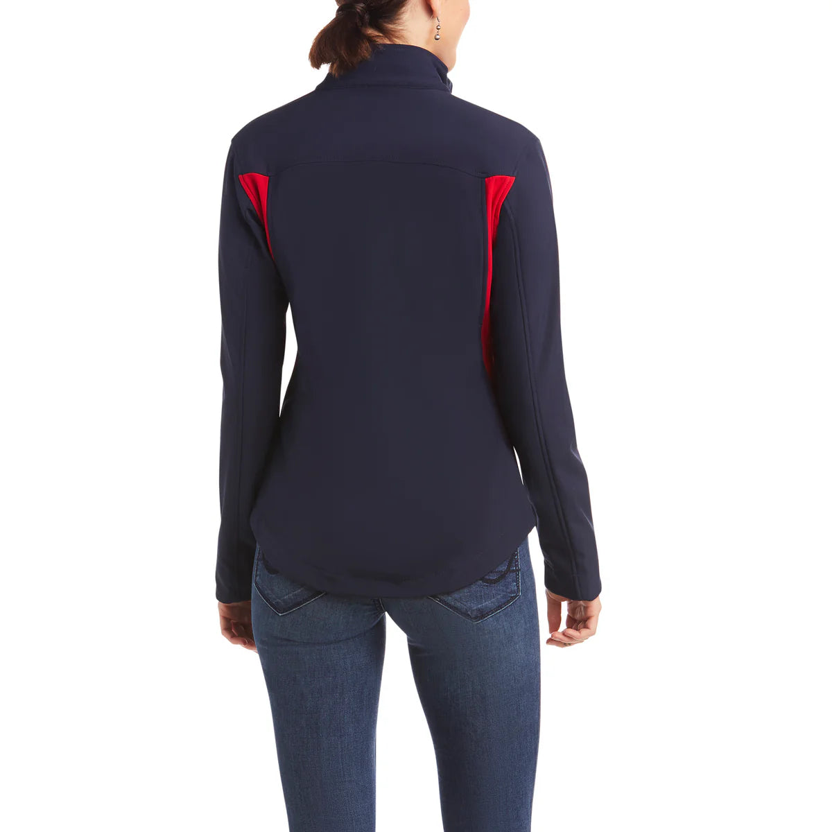 Ariat Ladies New Team Softshell Jacket Navy