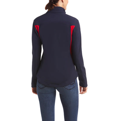 Ariat Ladies New Team Softshell Jacket Navy