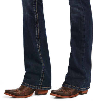 Ariat Women's Real Perfect Rise Boot Cut Jean Lexi Missouri Short