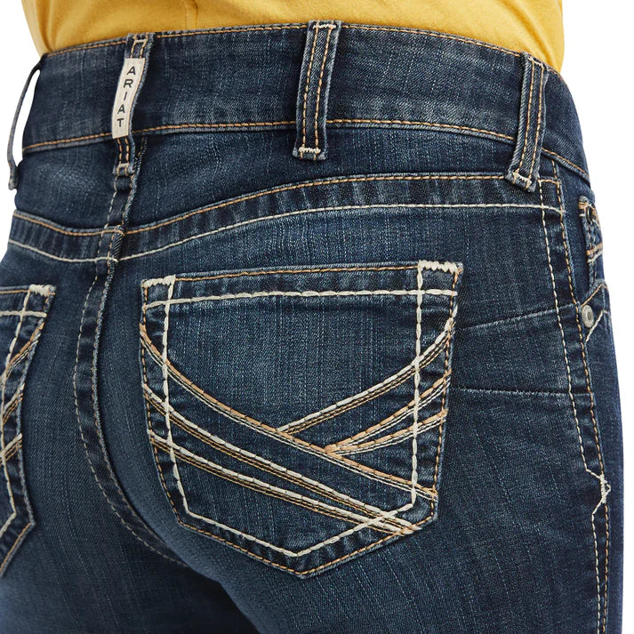 Ariat Women's Real Perfect Rise Boot Cut Jean Lexi Missouri Regular