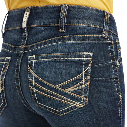 Ariat Women's Real Perfect Rise Boot Cut Jean Lexi Missouri Regular