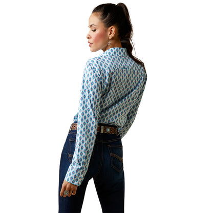 Ariat Womens Real Kirby Stretch L/S Shirt - Day Dreamer