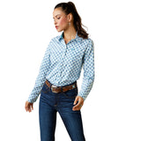 Ariat Womens Real Kirby Stretch L/S Shirt - Day Dreamer