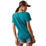 Ariat Rainbow T-Shirt - Teal Green Heather