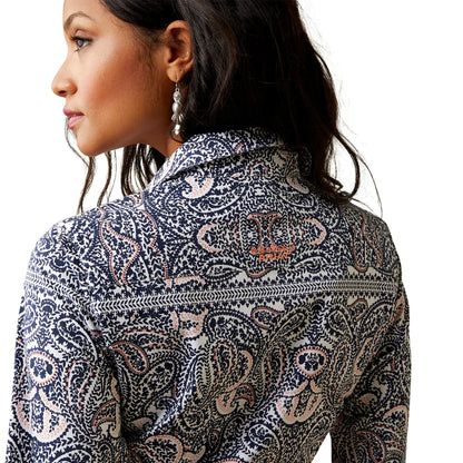 Ariat Ladies Kirby Stretch Shirt - Watercolor Paisley