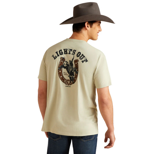 Ariat Lights T-Shirt - Dersert Sage Heather