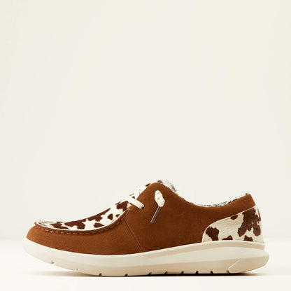 Arait Ladies Hilo Ginger Suede/Cow Hair On