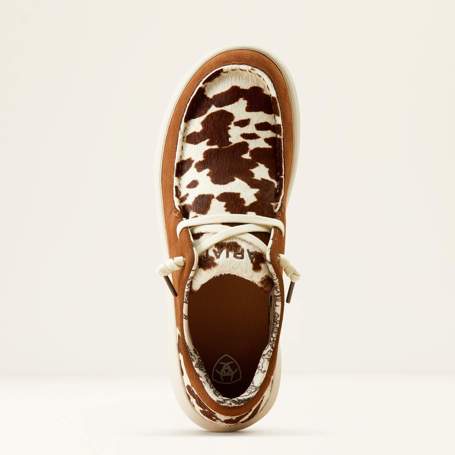 Arait Ladies Hilo Ginger Suede/Cow Hair On