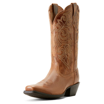 Ariat Ladies Round Up Square Toe - Ready Russet