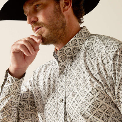 Ariat Jagger Classic Fit Shirt - White