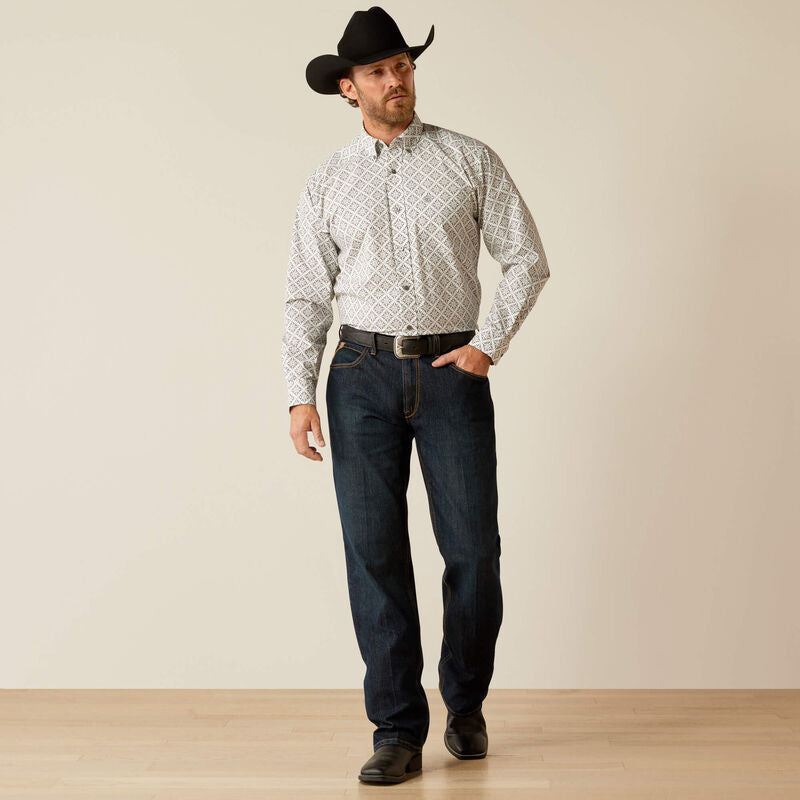 Ariat Jagger Classic Fit Shirt - White