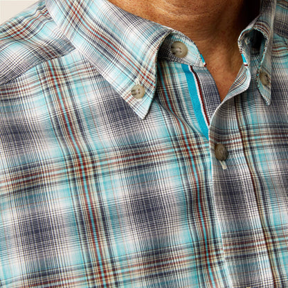 Ariat Pro Series Piers Fitted Shirt - Teal