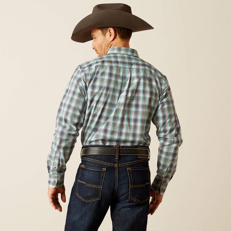 Ariat Pro Series Piers Fitted Shirt - Teal