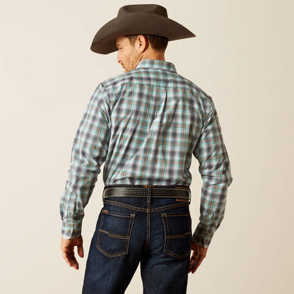 Ariat Pro Series Piers Fitted Shirt - Teal