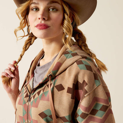 Ariat Sunset Spark Crop Hoodie