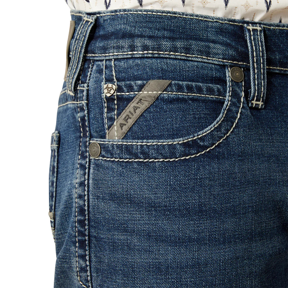Ariat Men's M7 Slim Straight Wesley Kenny - 34 Leg