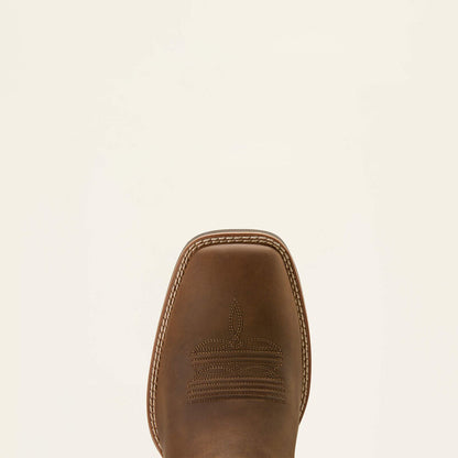 Ariat Men's Brown Distressed Sport Freedom Wide Square Toe Cowboy Boots