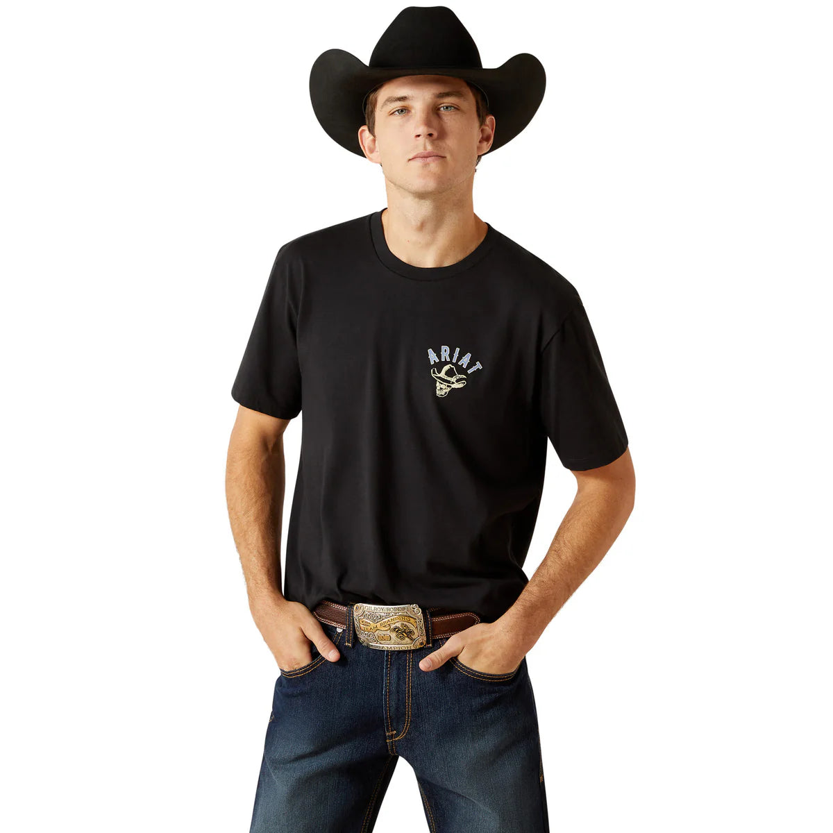 Ariat men's Stitched Skull T-Shirt