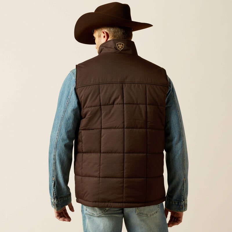 Ariat Men's Crius Insulated Vest - Brown
