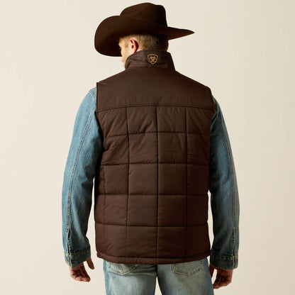 Ariat Men's Crius Insulated Vest - Brown