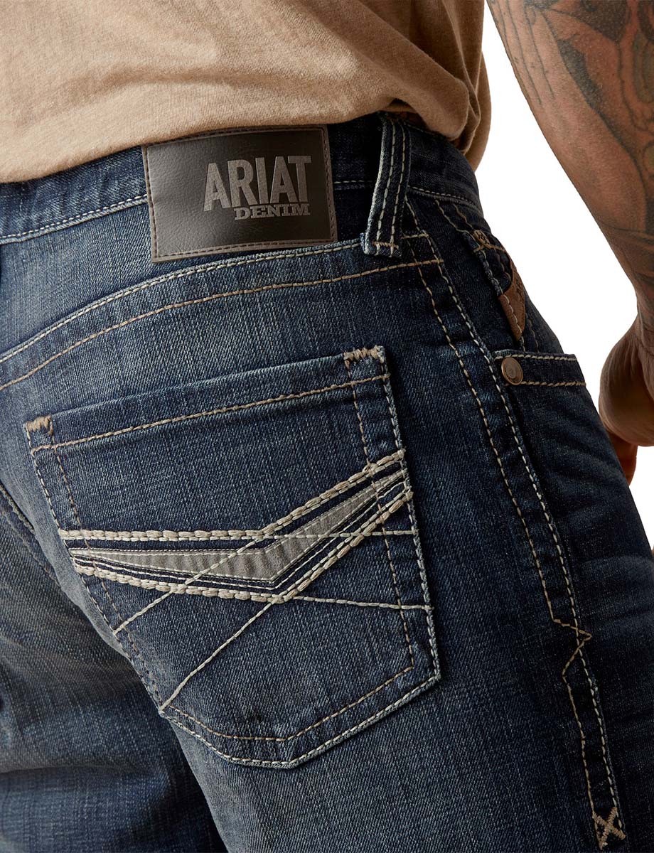 Ariat Men's M4 Handley Bixby Boot Cut Leg Jean 34 Leg