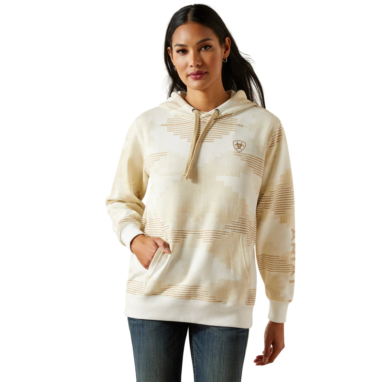 Ariat Ladies Logo 2.0 Printed Hoodie Sedona Print