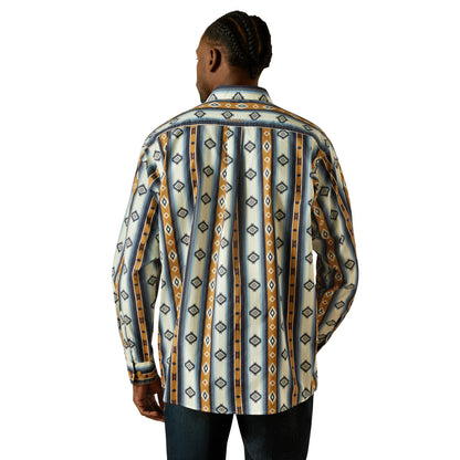 Ariat men's Shilo L/S Shirt - Blue
