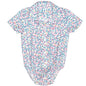 Just Country Infant Frankie S/S Full Button Jumpsuit White Tulips