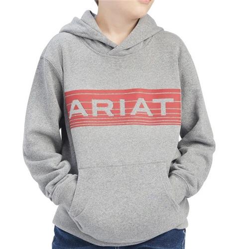 Ariat Hoodie Heather Raised Stripes