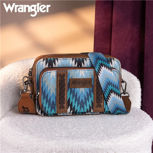 Wrangler Nevada Small Crossbody Bag - Blue