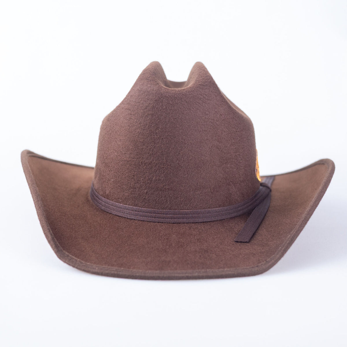 Brigalow Dallas - Felt Covered Deep Brown - Kids Elasticised