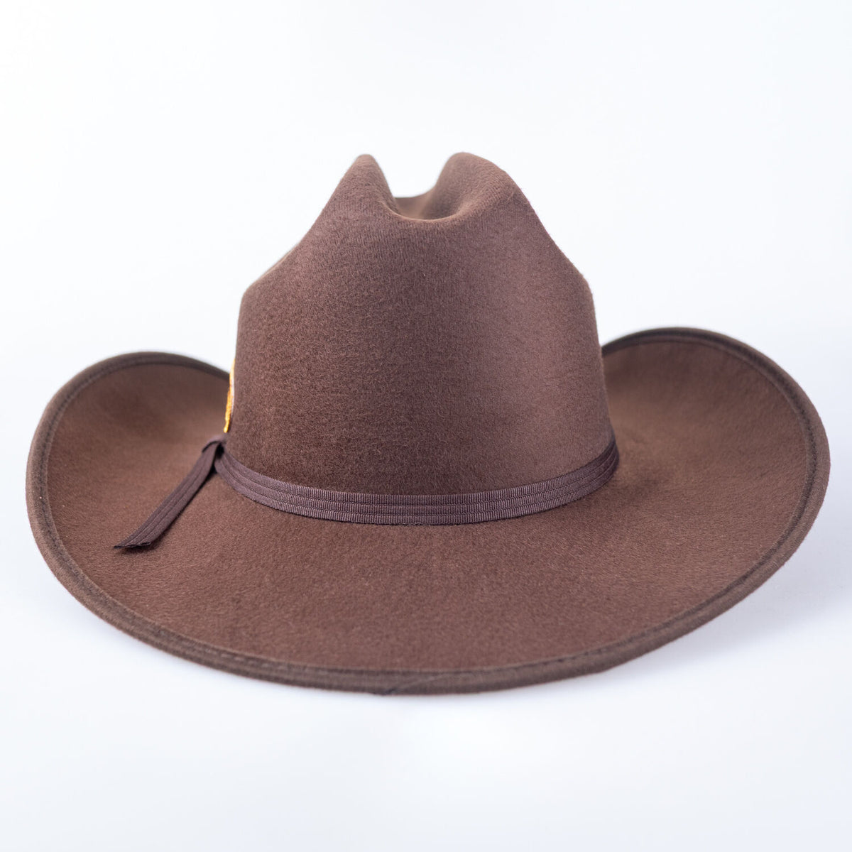 Brigalow Dallas - Felt Covered Deep Brown - Kids Elasticised