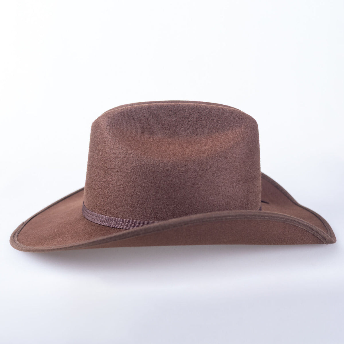 Brigalow Dallas - Felt Covered Deep Brown - Kids Elasticised