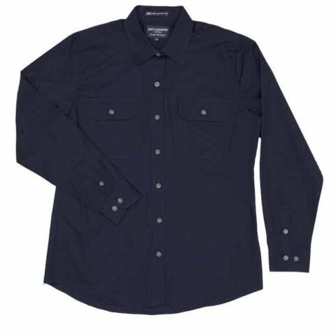 J/COUNTRY Brooke Full Button Navy