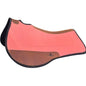 Saddle Pad 12mm Contoured Wool/Felt with Leather wear Pads - Peach