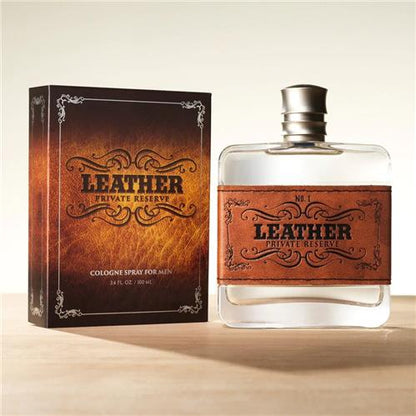 Tru Western No. 1 Leather Vintage Label Private Reserve Cologne
