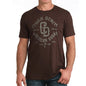 Cinch Brown Men's Tee