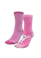 Adults Homestead Sock Twin Pink Pig