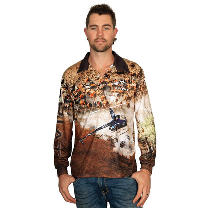Ariat Uni Fishing Shirt - Helimustering